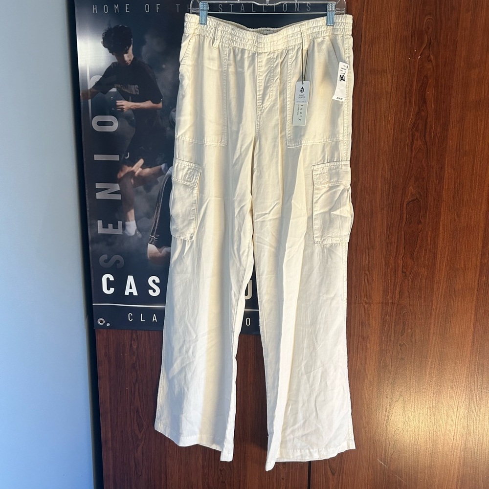 Sanctuary Off-White Cargo Pants